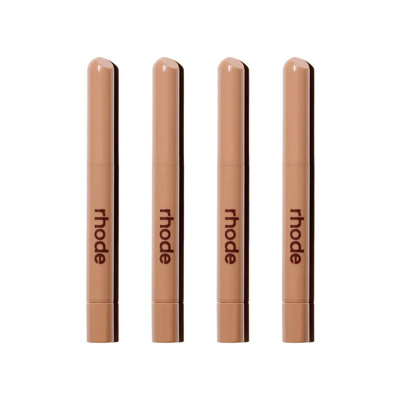 Four rhode Peptide Lip Shape sticks in different shades